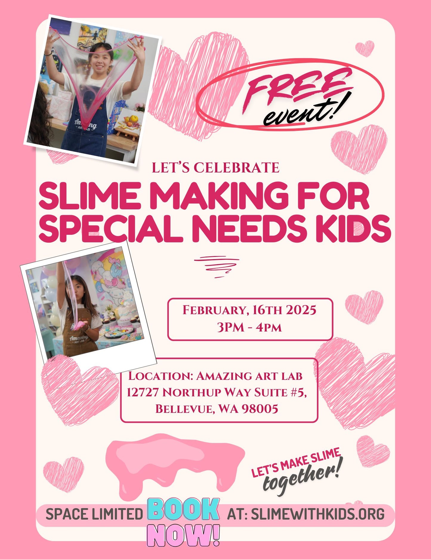 Free slime making for special needs children