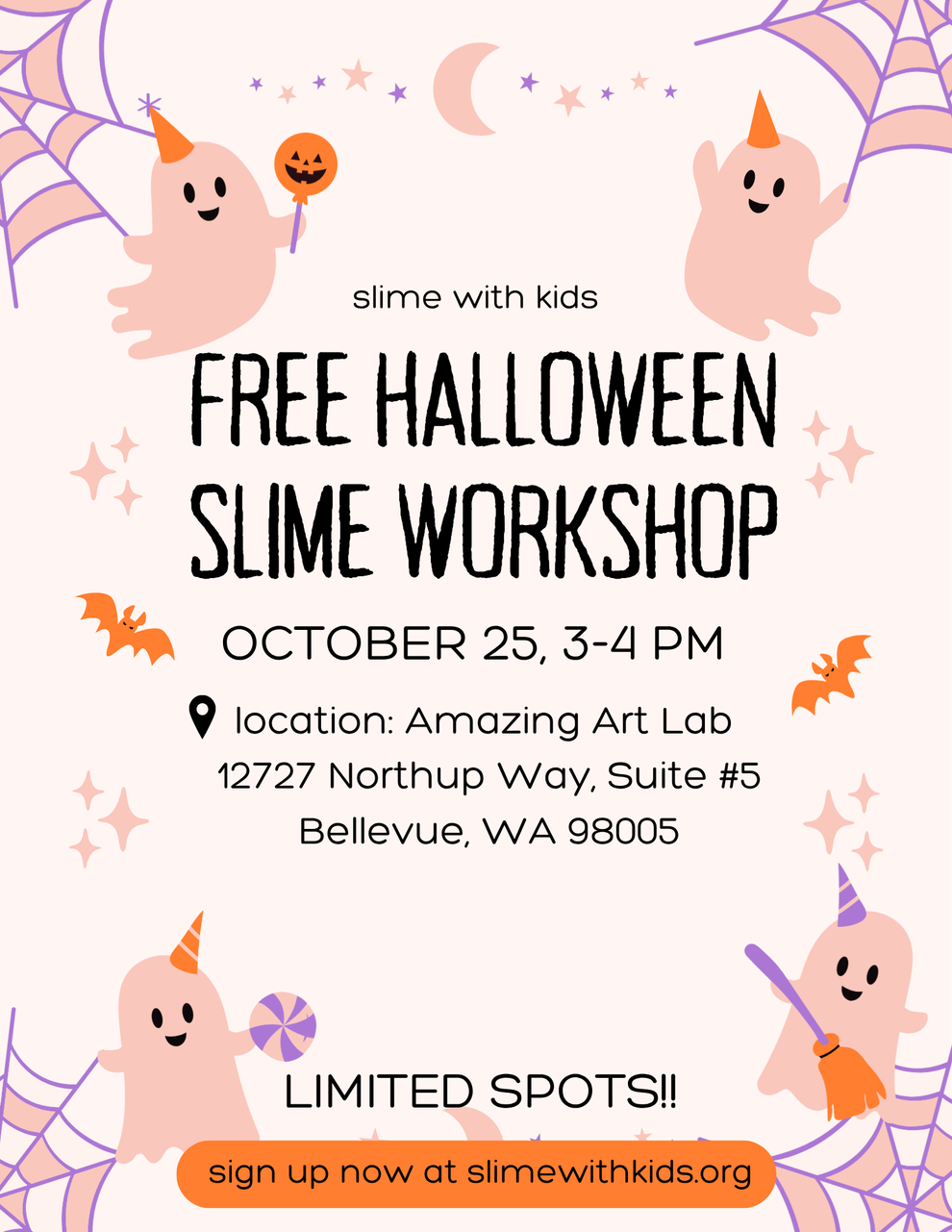 Free slime-making workshop – Kelly's Slime Center