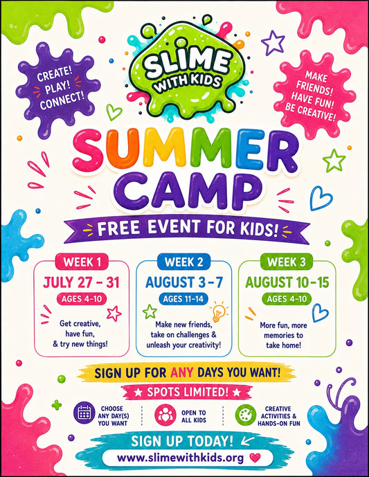 Slime with Kids Summer Camp 2026